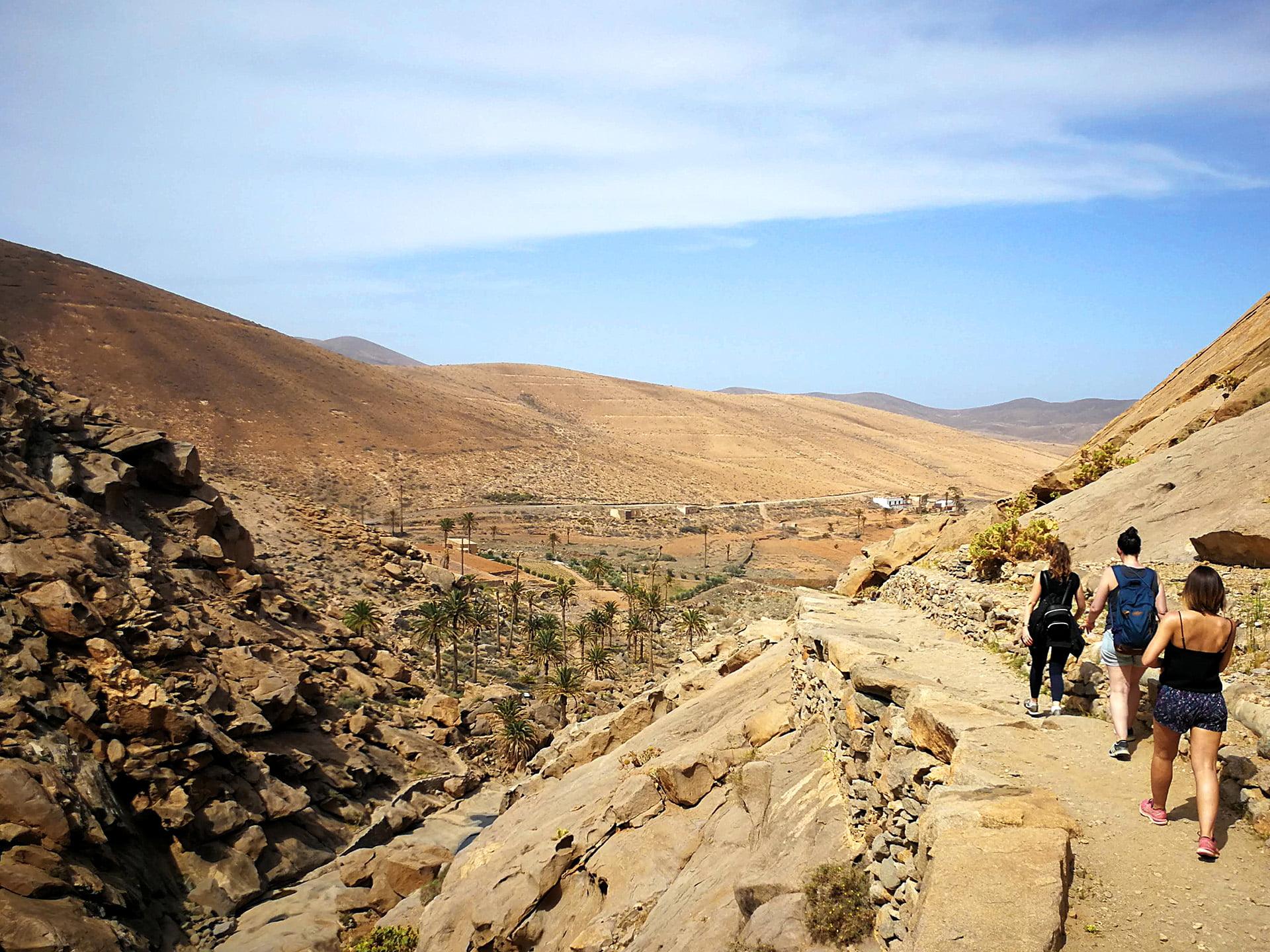Descenso de la ruta