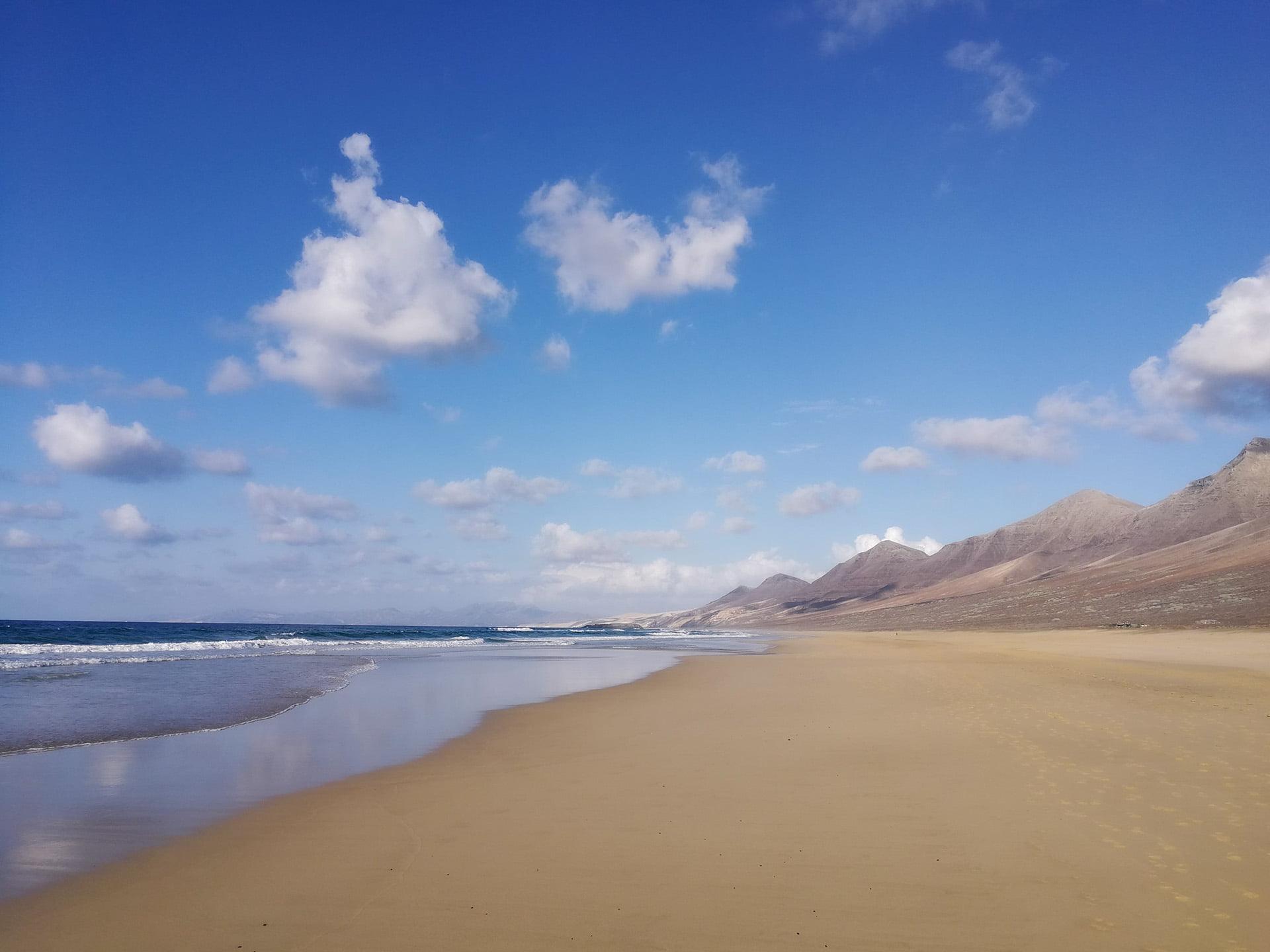 Playa Cofete en Fuerteventura